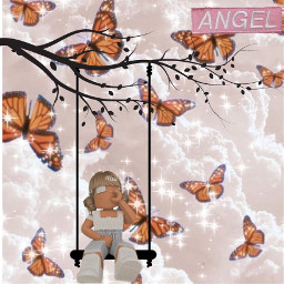freetoedit cute angle roblox girl nature sky party