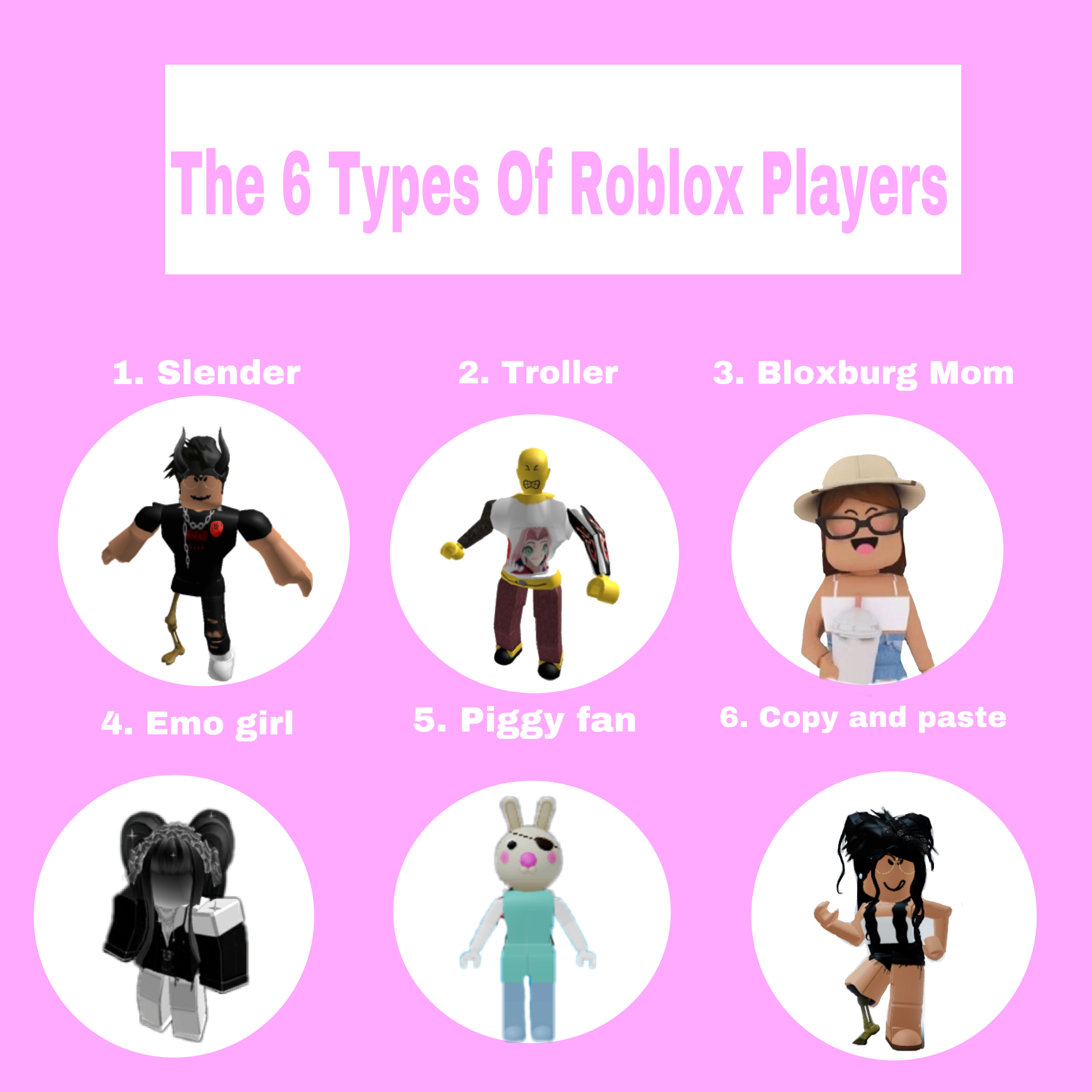 Roblox Slender Barb Piggy Flamingo Image By Tea Copy and pastes are sometimes rich and can mock players who don't have the same style. picsart