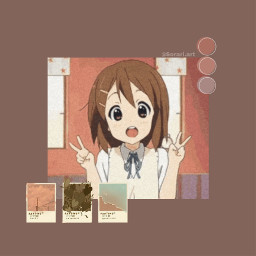 k anime brown brownaesthetic edit freetoedit