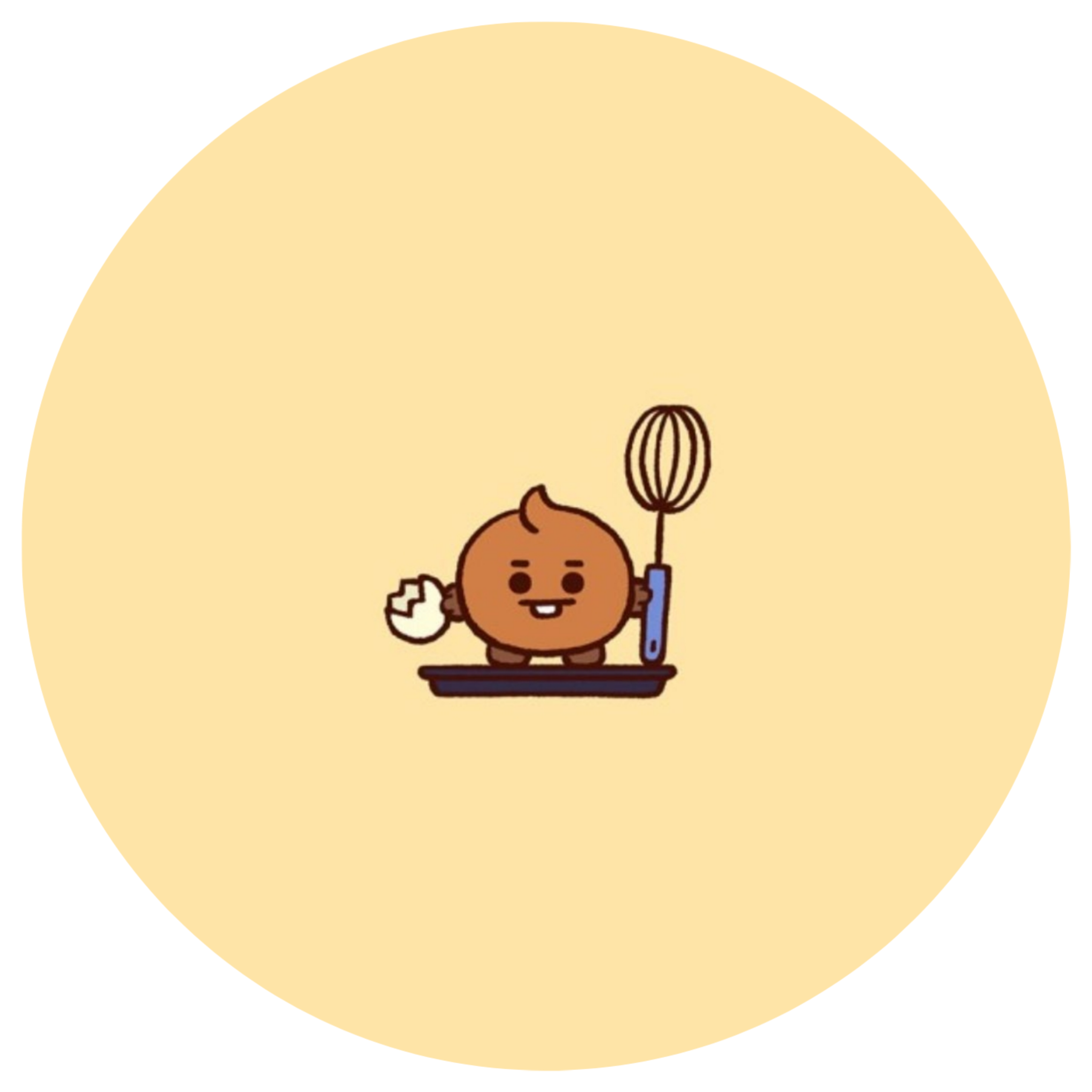 Bt21 Bts Cooky Shooky Koya Mang Tata Sticker By @karyn_naes