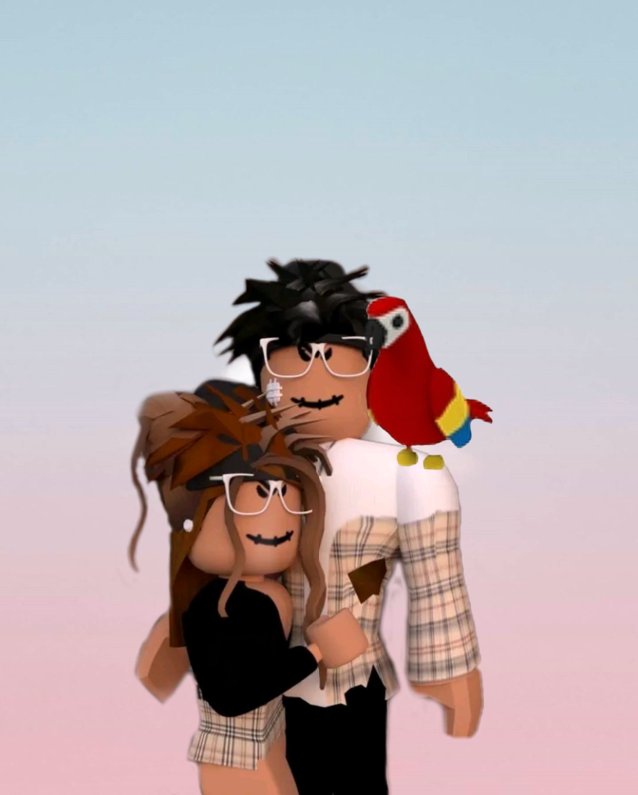 Roblox Boy Girl Parrot Image By 5q2xq6i8jc - roblox characters boys and girls