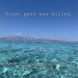 quotes quote beachyquotes beachquotes sentences sentence sea beach water ocean love real hated hurt trust killed