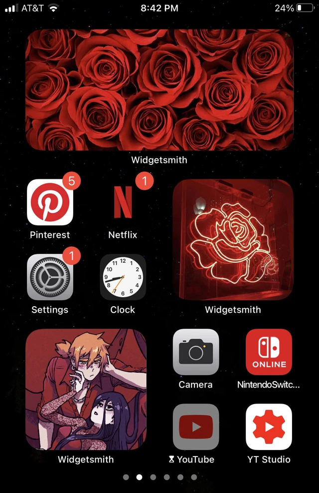 images Black Aesthetic Wallpaper Camera redaesthetic red black ios14 image by