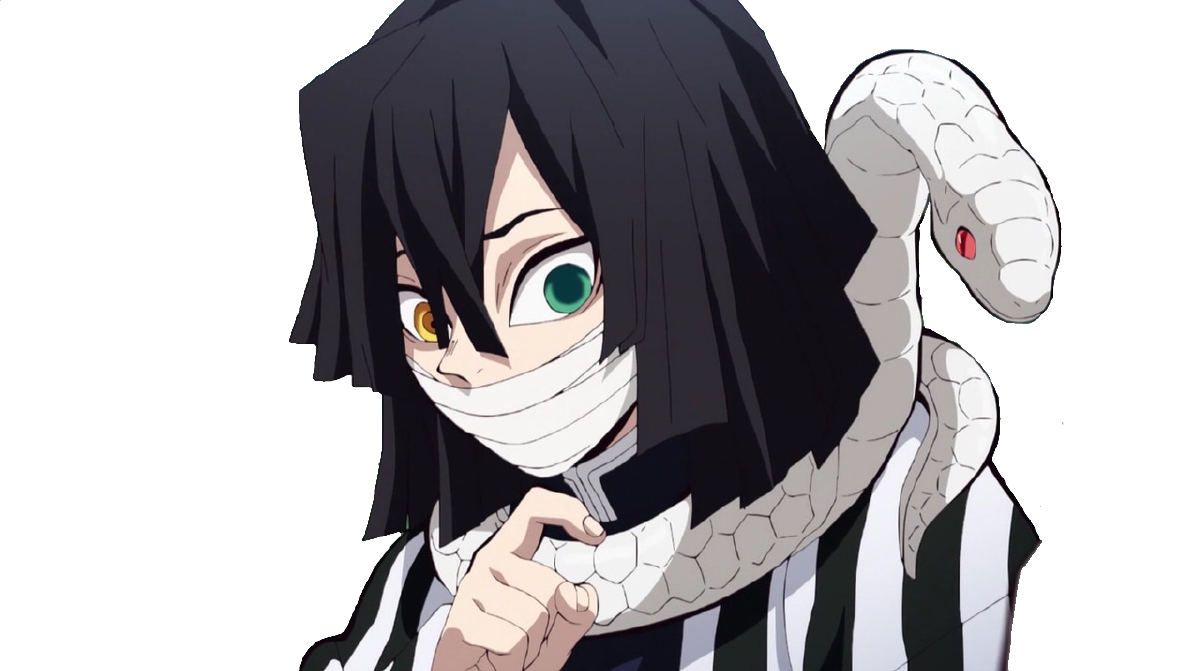 Kimetsu No Yaiba Obanai Iguro Png Image With Transparent Background Png