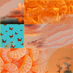 orange color blue autumn cold hot warm chocolate nature clouds sky night art aesthetic ccorangeaesthetic orangeaesthetic freetoedit