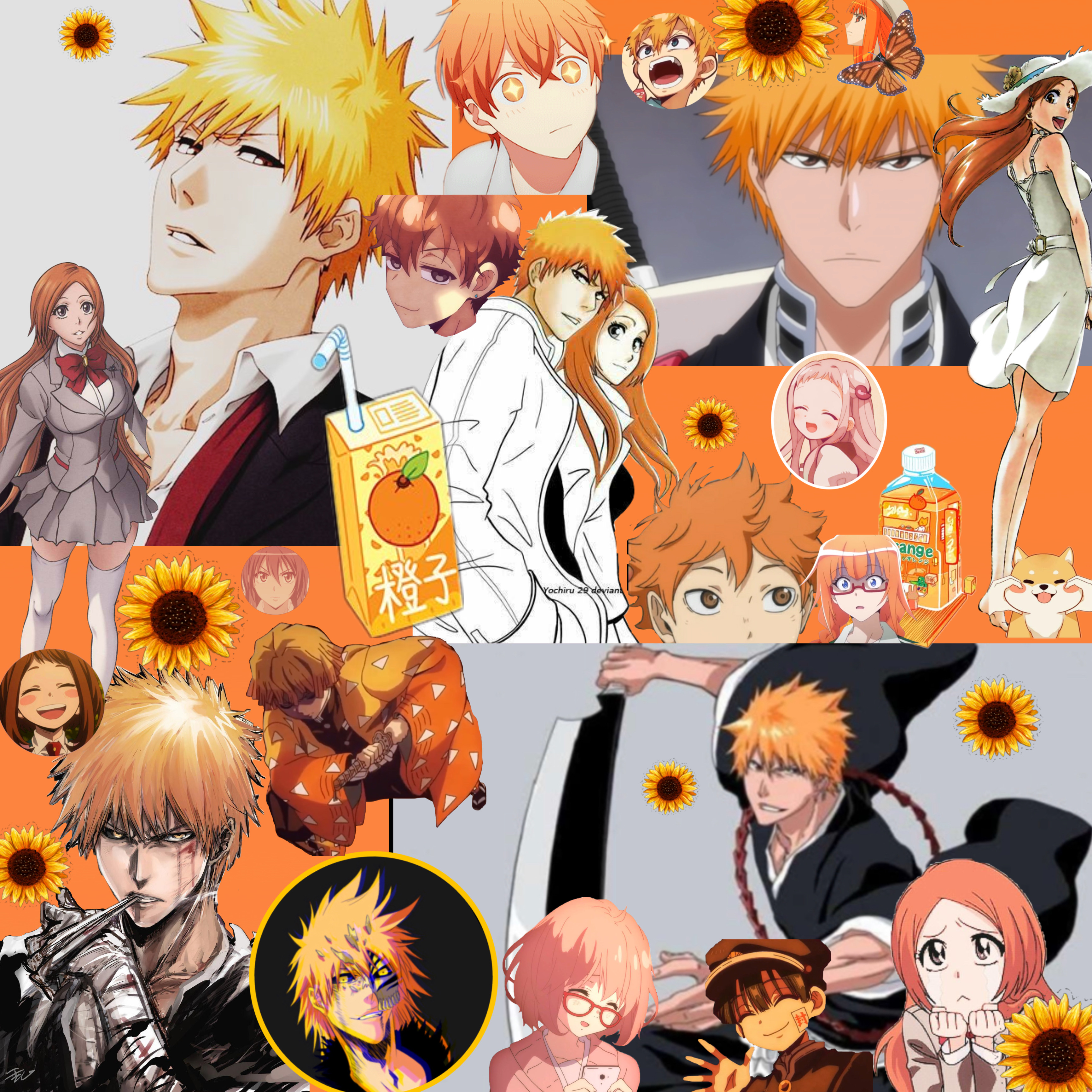 Anime Orange Bleach By Muushroomlover