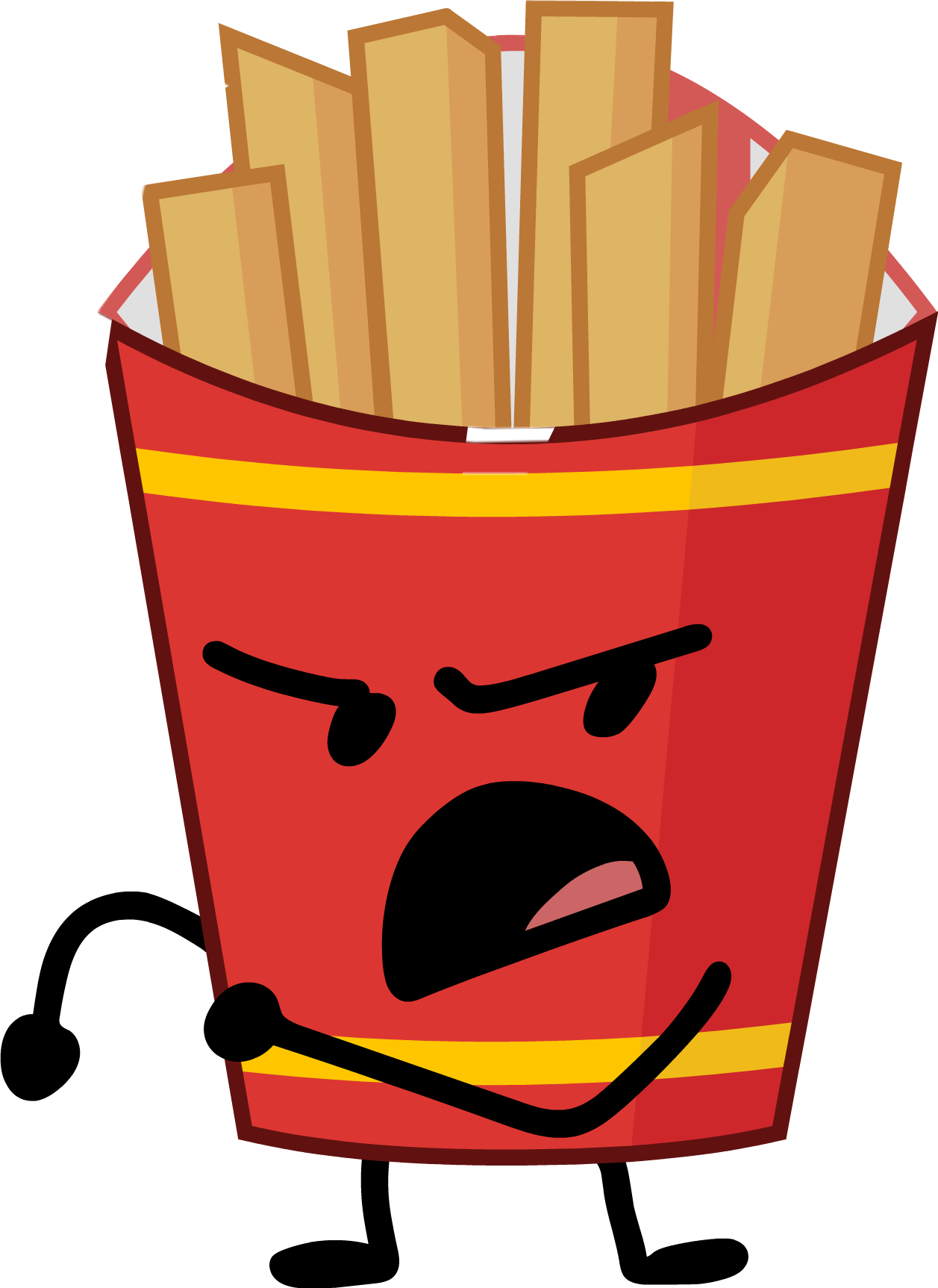 Bfb Fries Freetoedit Bfb Fries Sticker By Sandystorms