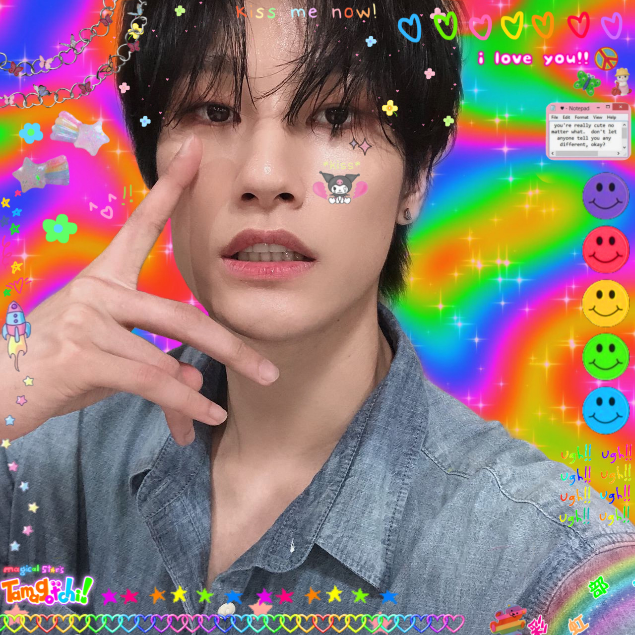 Enoikpop Enoi Dojin Kpop Kidcore Image By He They