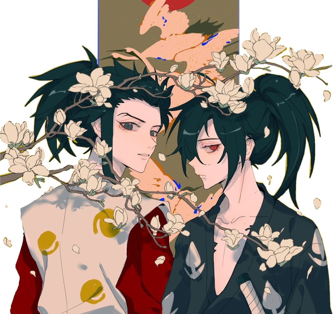 dororoanime dororo hyakkimaru tohomaru sticker by @zeref-san