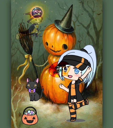 Gacha Club Halloween Party Edit Challenge On Picsart Gacha Club Halloween Party Edit Challenge On Picsart