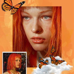 freetoedit thefifthelement leeloo orange movie movies fifthelement fifthelementvibe aesthetic millajovovich