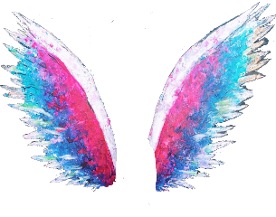 wings angelwings angelic sticker pastel freetoedit