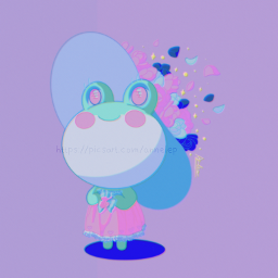 lily レイニー frog froggy aesthetic flowers floralwitch witch cute fanart animalcrossing drawing digitaldrawing drawingonsmartphone