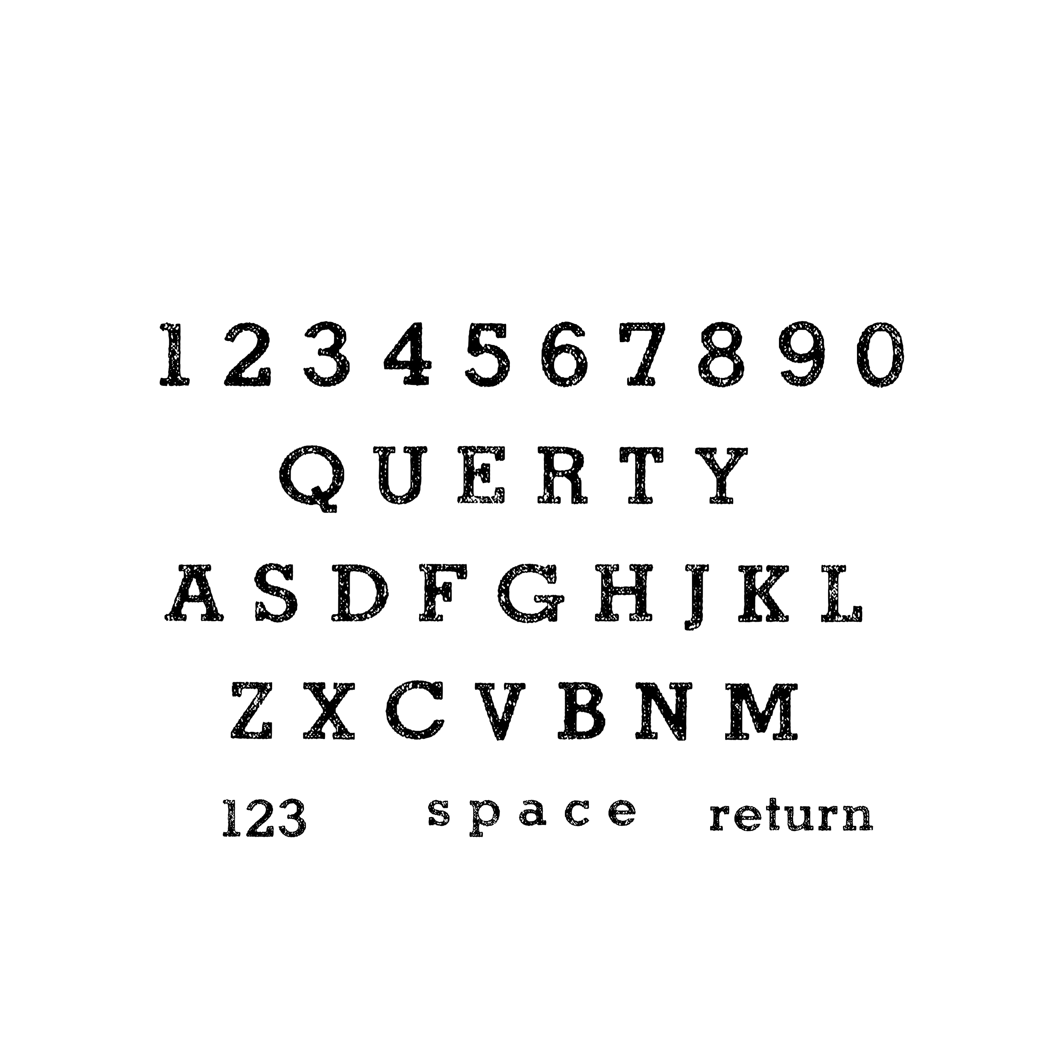 keyboard typewriter letters sticker by goldengirl1st