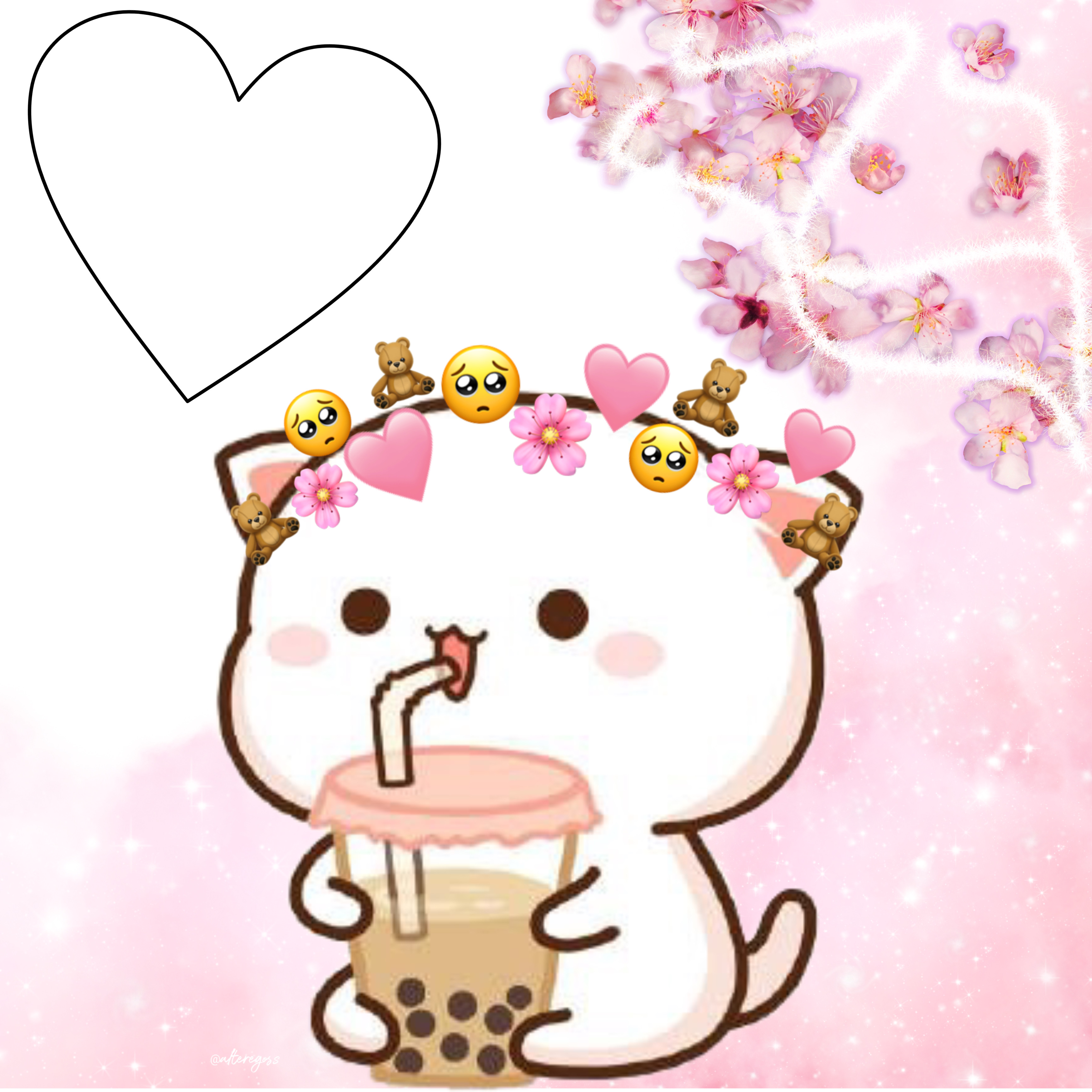 photo Aesthetic Boba Pfps picsart