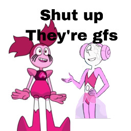 spinelxvolleyball spinelxpinkpearl pinkpearl spinel lesbian shutuptheyregfs freetoedit