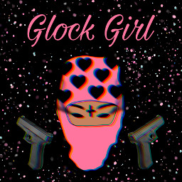 sticker glock pinksticker freetoedit