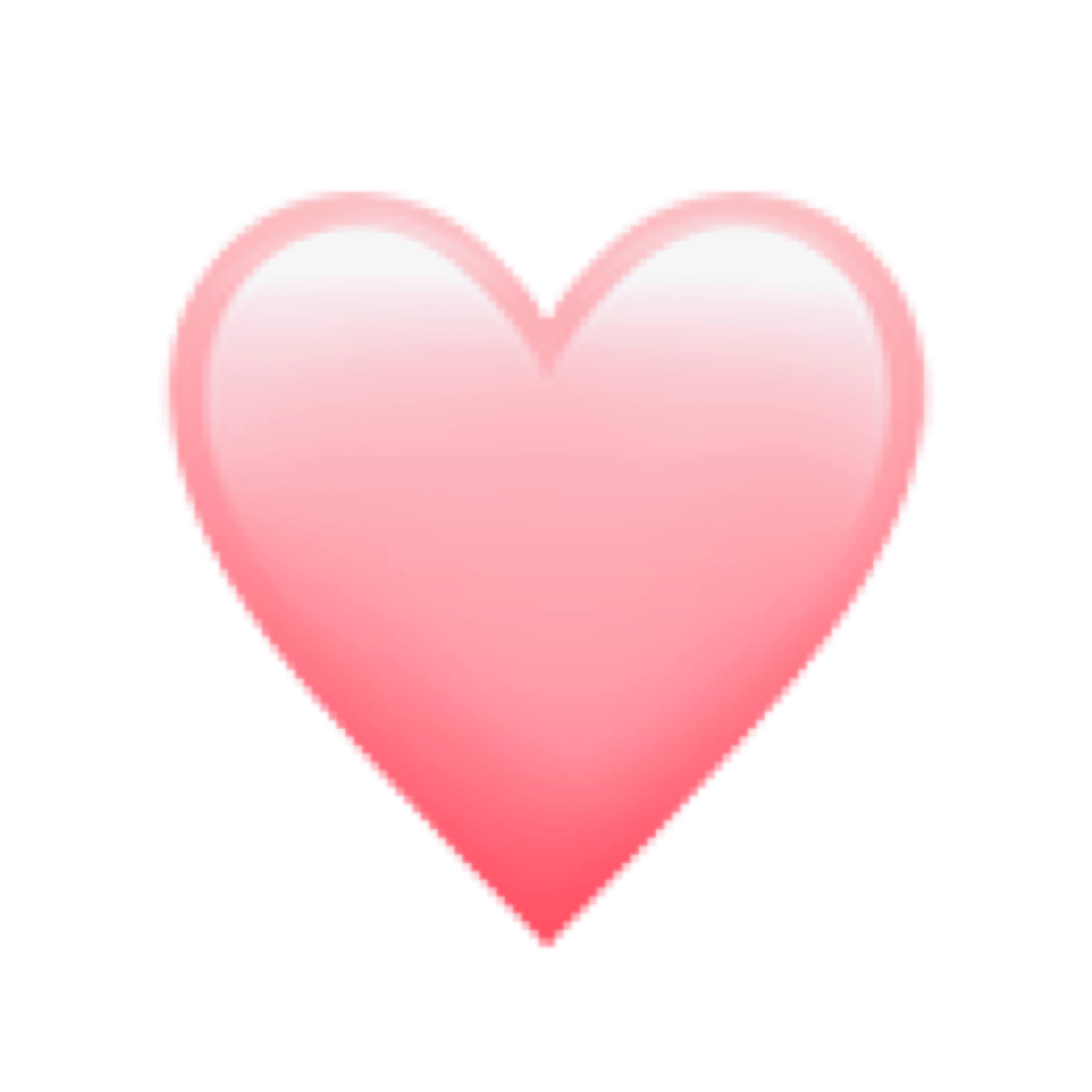 emoji edit pink heart fade uwu cute sticker by @sk81ng_vxbes