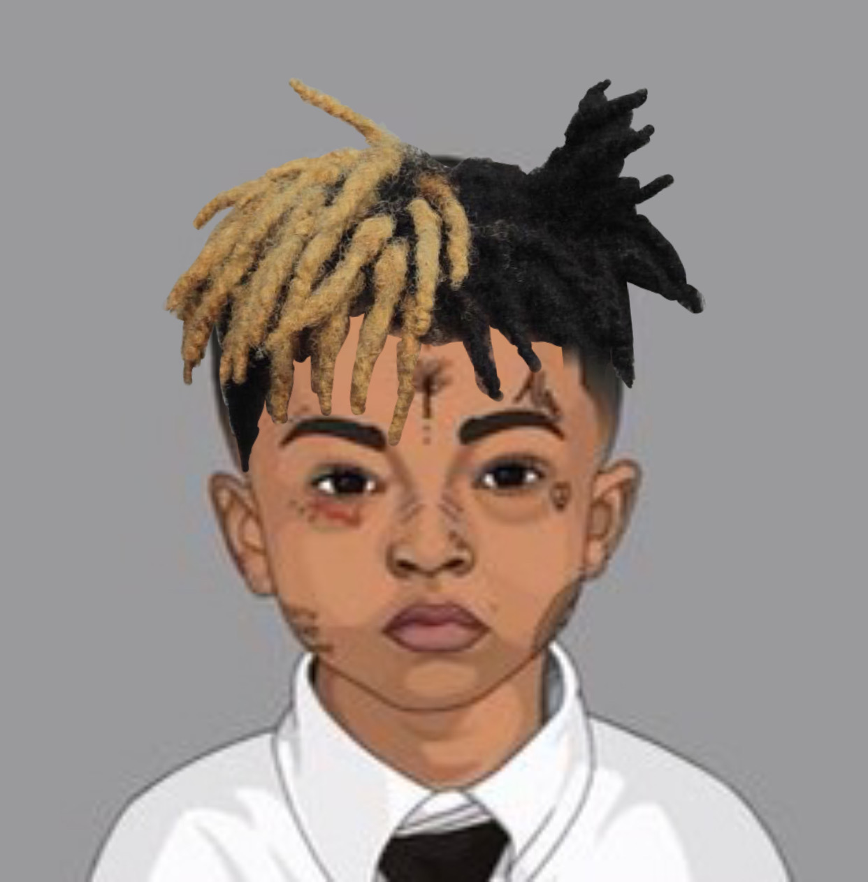 xxxtentacion freetoedit image by @unknown_hailey