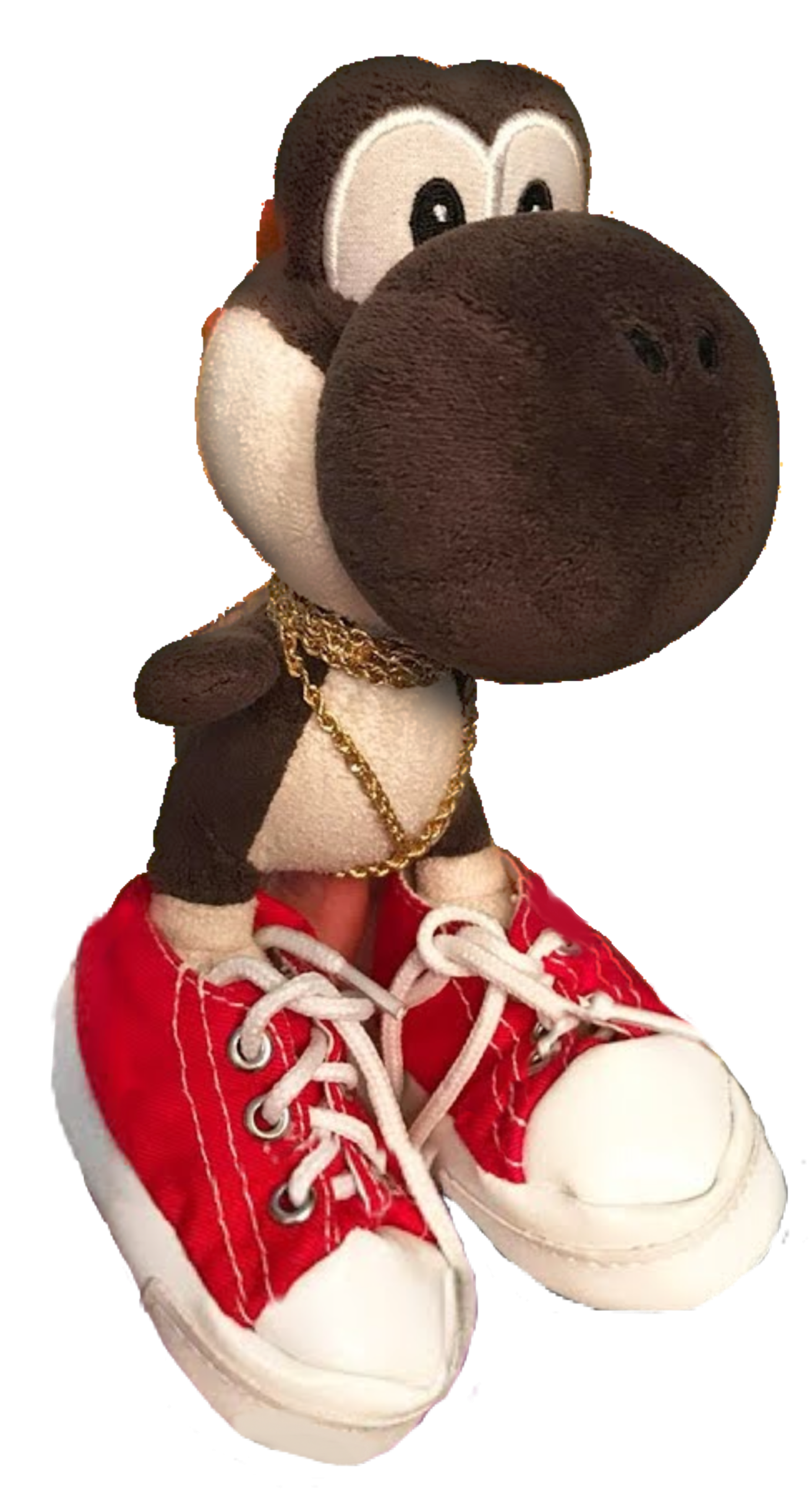 black yoshi sml plush