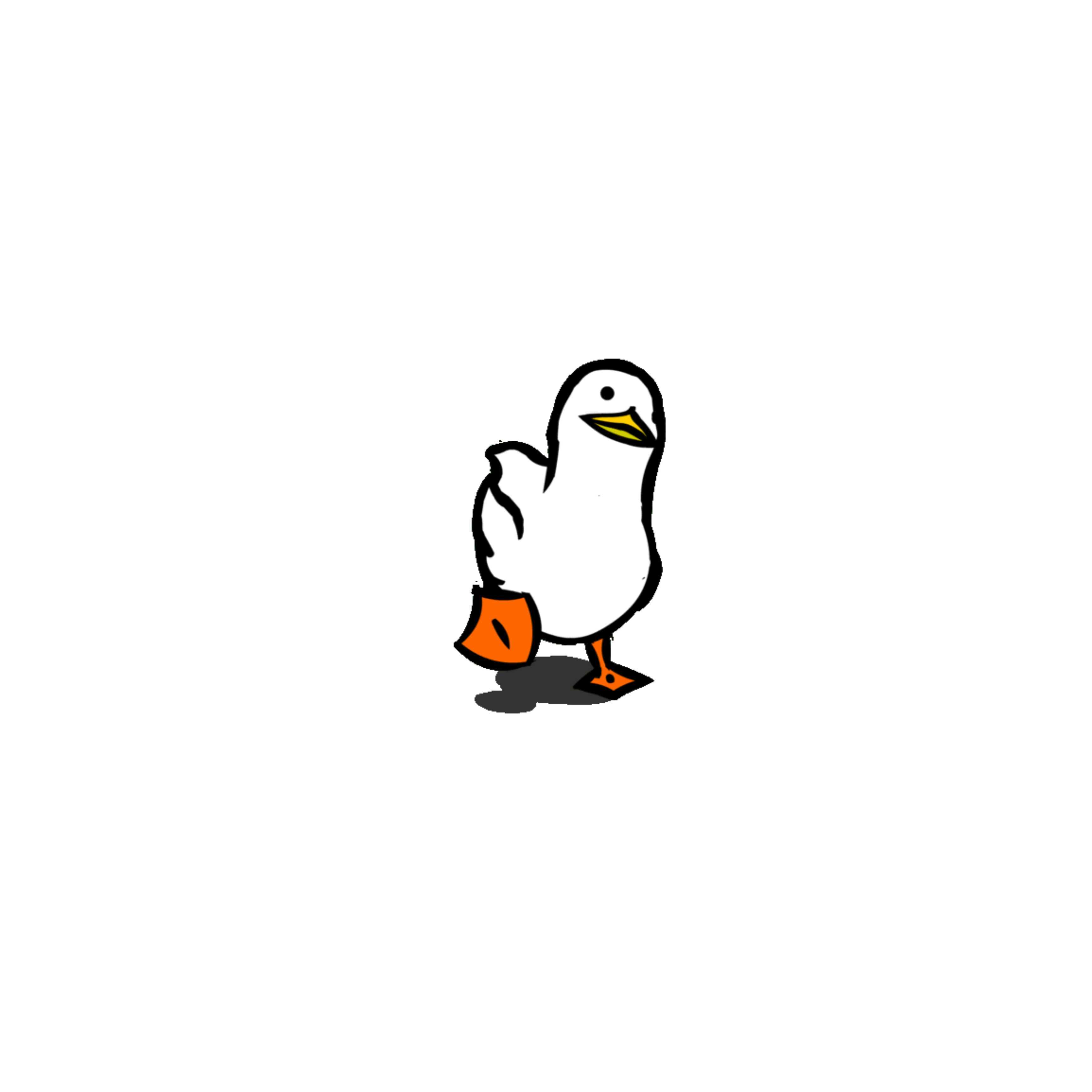 duckwalking freetoedit #duckwalking sticker by @mrbrownedits