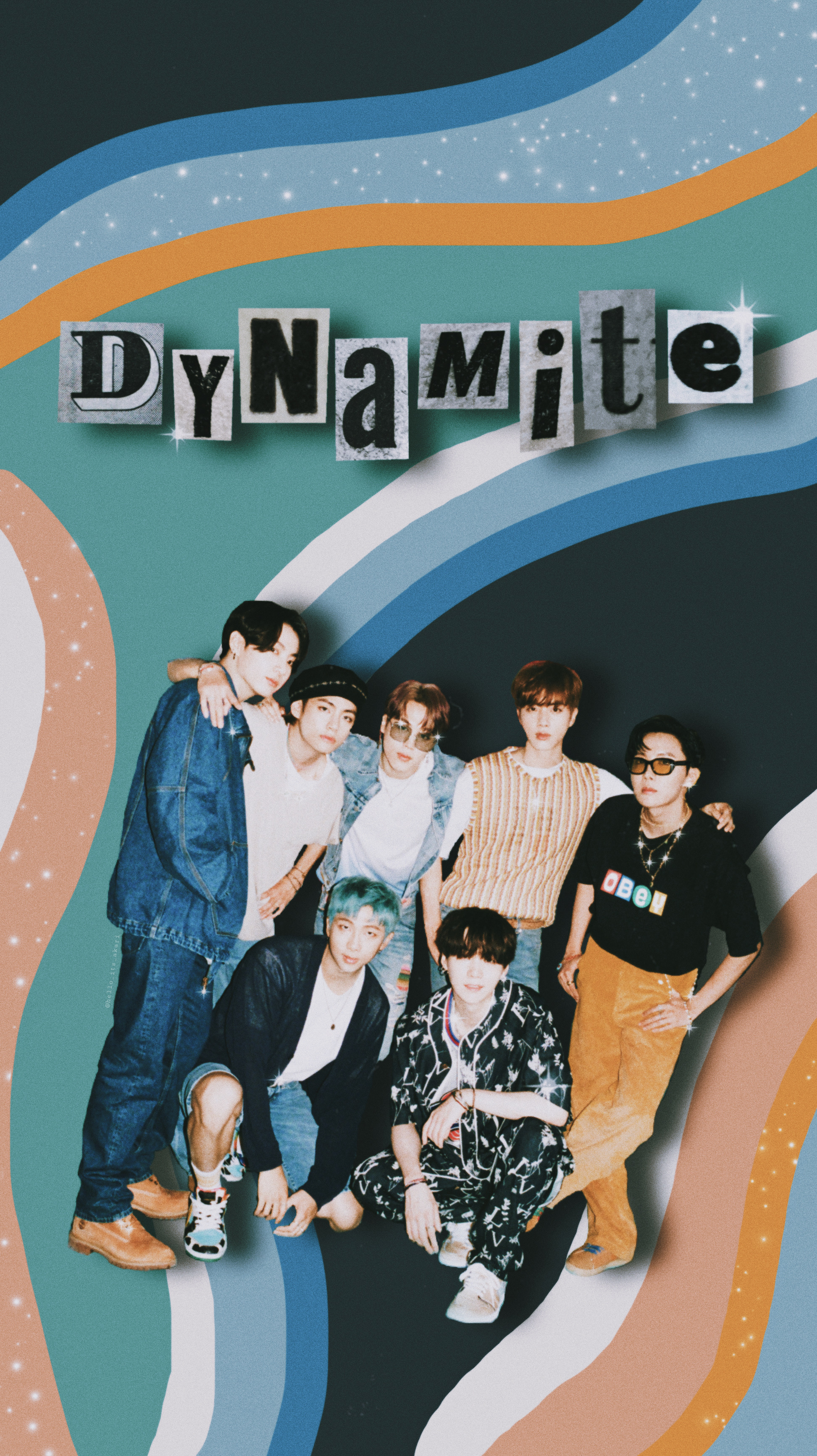 Bts Btsedit Dynamite Btskpop Image By Akari