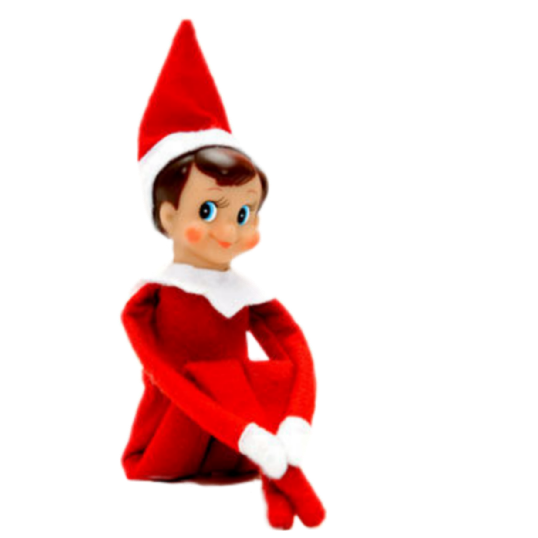 The Elf On The Shelf Claus Couture Maglione Natalizio Per Elf Pets Rosso/verde Con Toppe Velcro