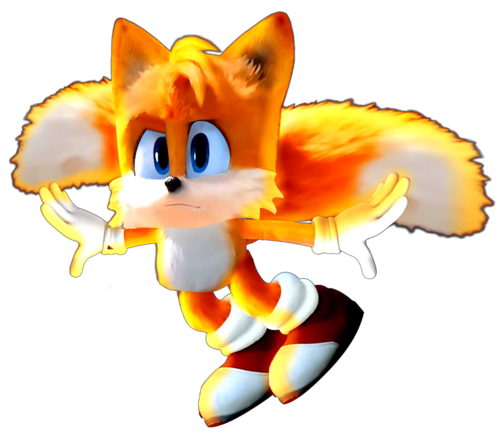 Sonicmovie Tails Tailsthefox Sticker By Sonic Fan41