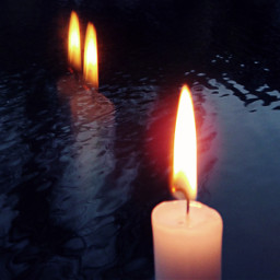 mirror mirrored window candle candlelight myinspiration pcmyinspiration