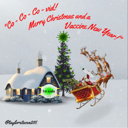 covid19 coronavirus besafe holidays vaccine syringe freetoedit