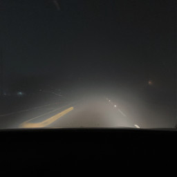 fog drive night freetoedit
