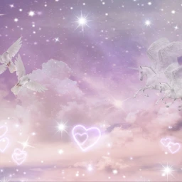 pegasus edit imagine galaxy clouds stars hearts freetoedit ecintheclouds intheclouds
