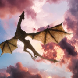 dragon cloud freetoedit ecintheclouds intheclouds