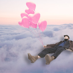 balloon clouds sky beautiful challengeaccepted challenge goodluck freetoedit ecintheclouds intheclouds