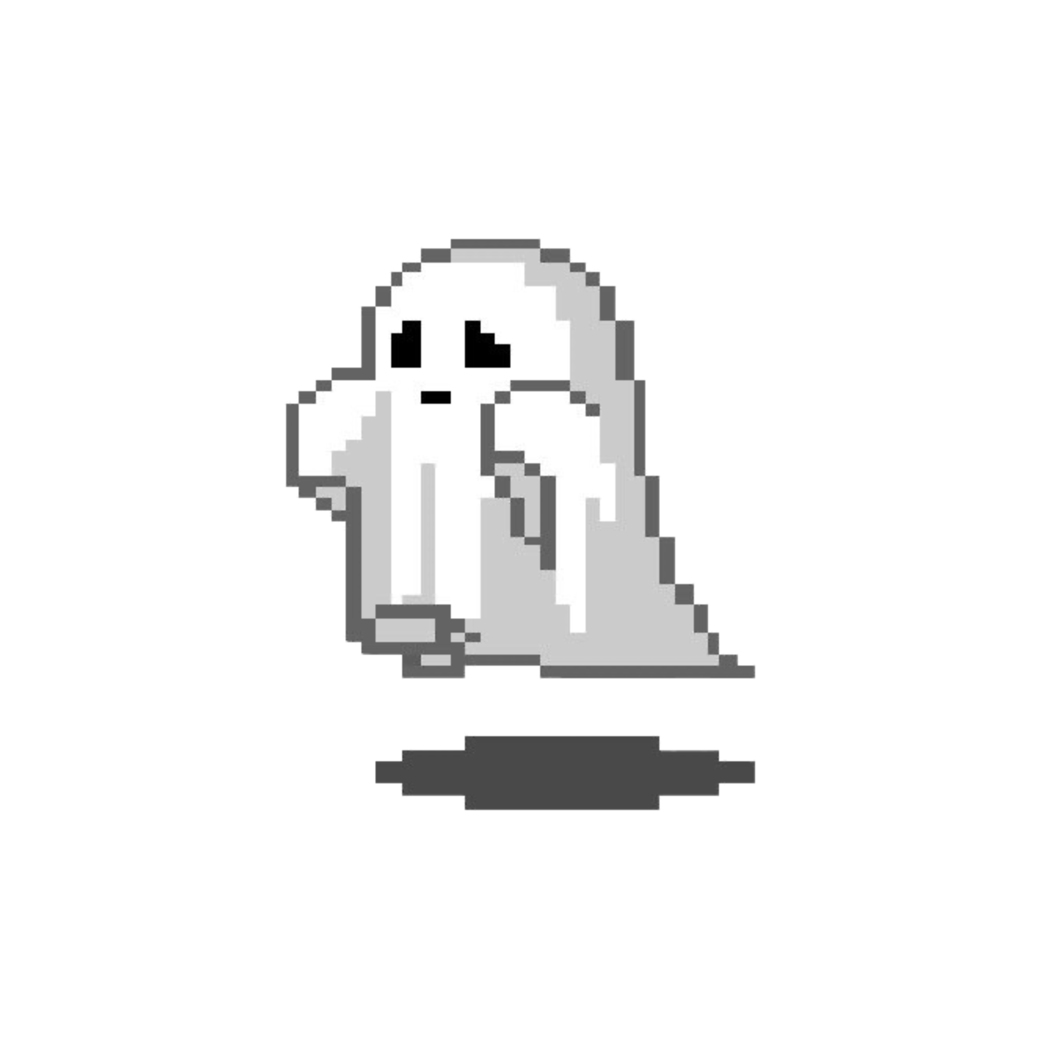 microsoft microphotography ghost sticker by @ponzu0722