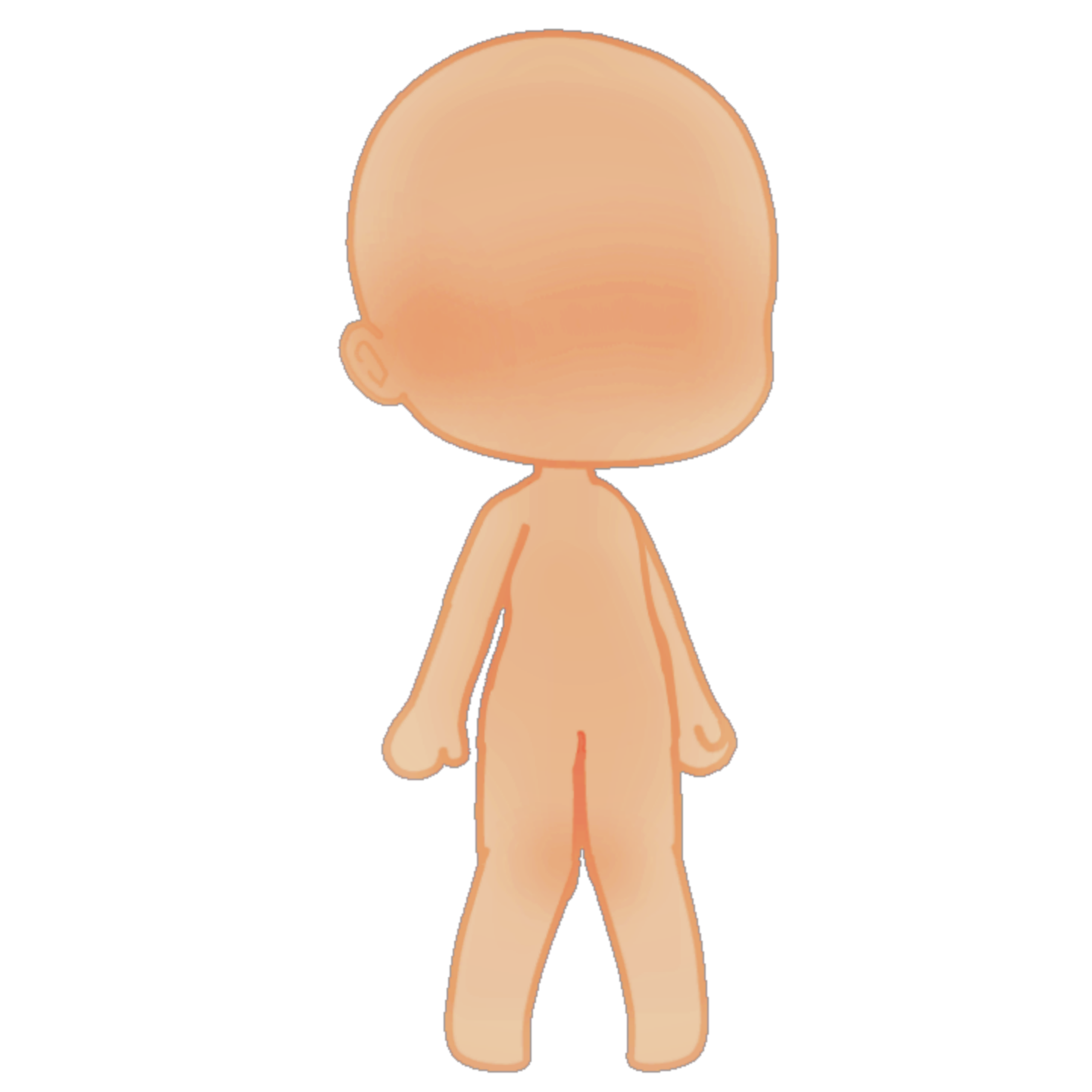 Gacha Club Body Template