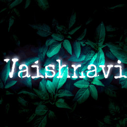 rohankakde4 leaves glow text glowing