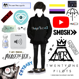 meetthealters traumaholder teenalter osdd osdd1b osddsystem emo emoboy music bands enby nonbinary freetoedit