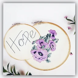 flower hope embroidery freetoedit ircdesignanembroideryhoop