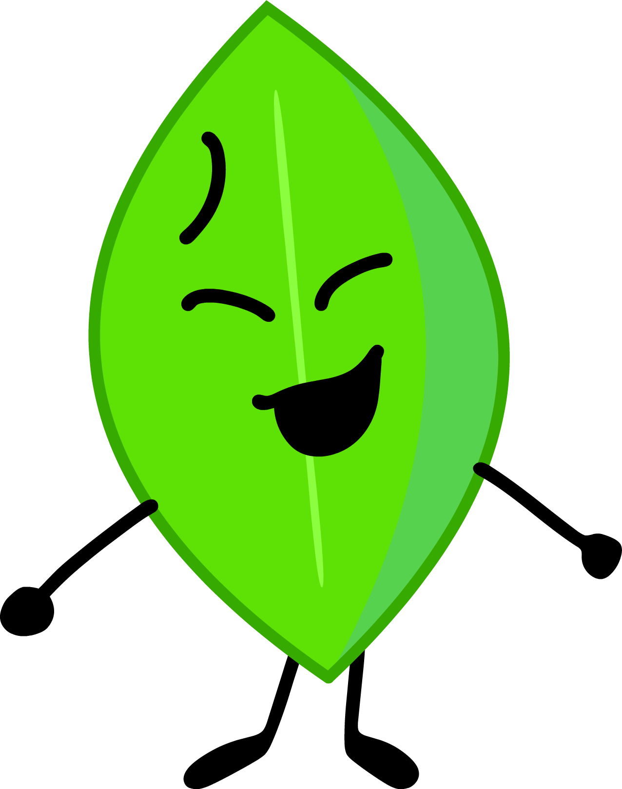 leafy bfdileafy leafybfdi sticker by @rigbyawesome