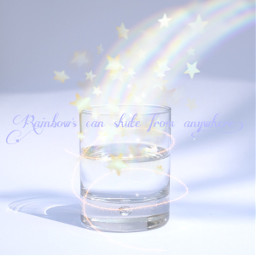 rainbow freetoedit ircglassofwater glassofwater