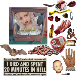 gore goreaesthetic polyvore alt goth rippolyvore moodboard freetoedit