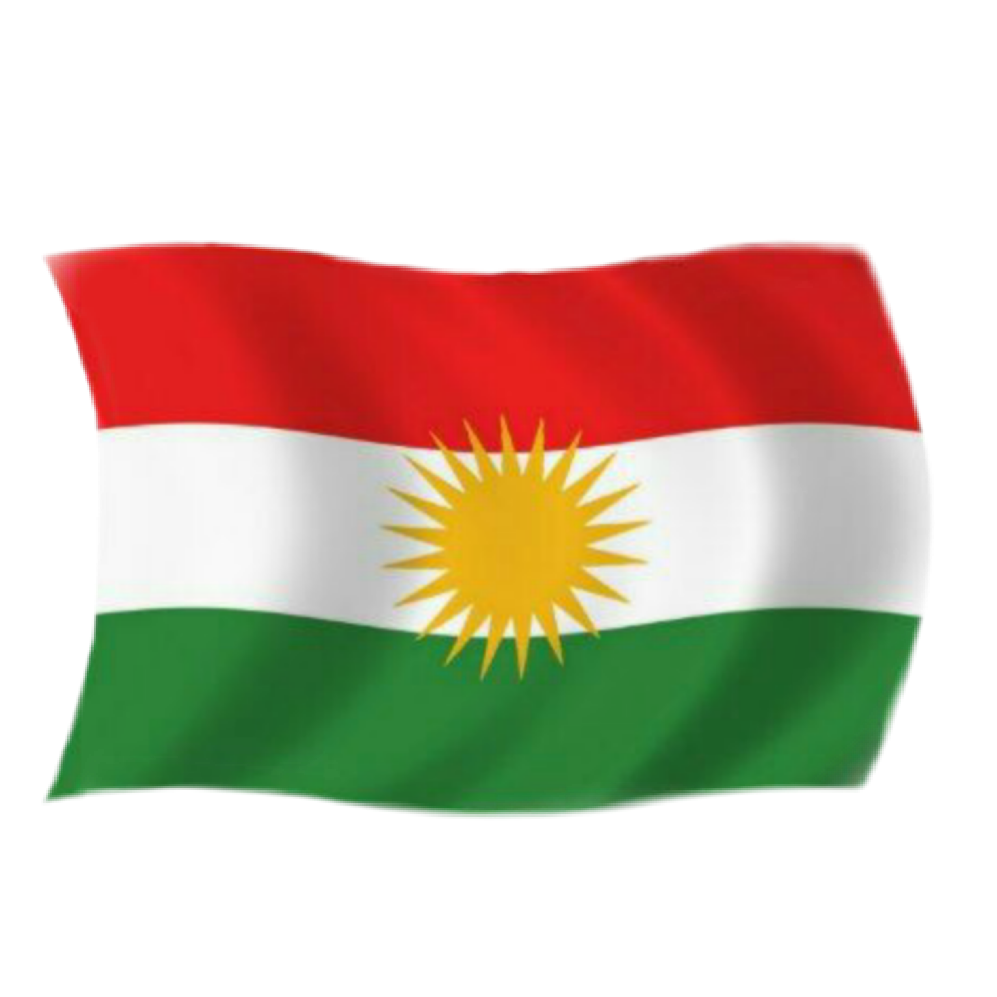 kurdistan kurdi kürt whiteflag sticker by @my_lost_atlantis