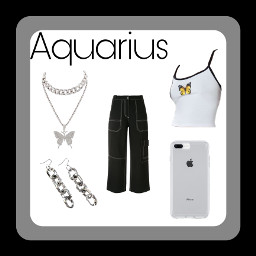 zodiac zodiacsign zodiacsigns aquarius aquariuszodiac aquariuszodiacsign outfit outfits zodiacoutfits freetoedit