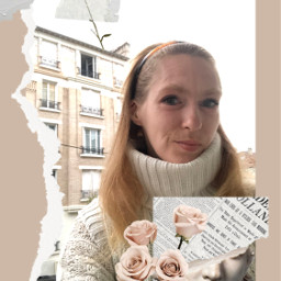 beige ａｕｒｏｒｅ paris aesthetic art collage template freetoedit