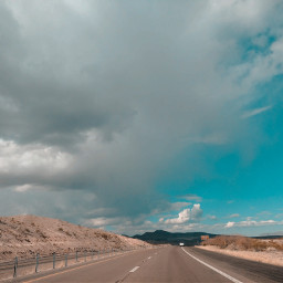 newmexico ontheroad desert sky clouds bluesky openroad myphotography