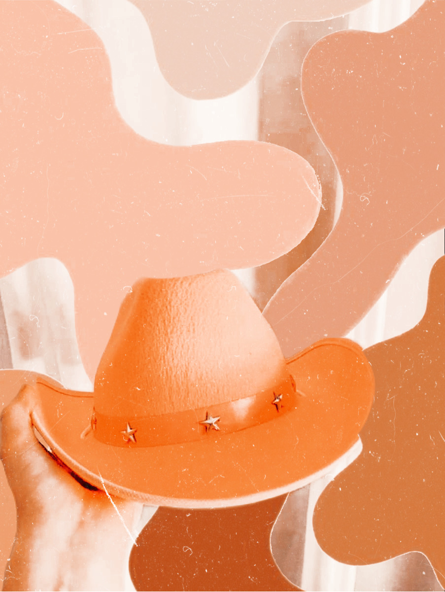 pink glitter cowgirl hat Magnet by Julia Santos  Preppy wallpaper Cowgirl  Pink cowboy hat