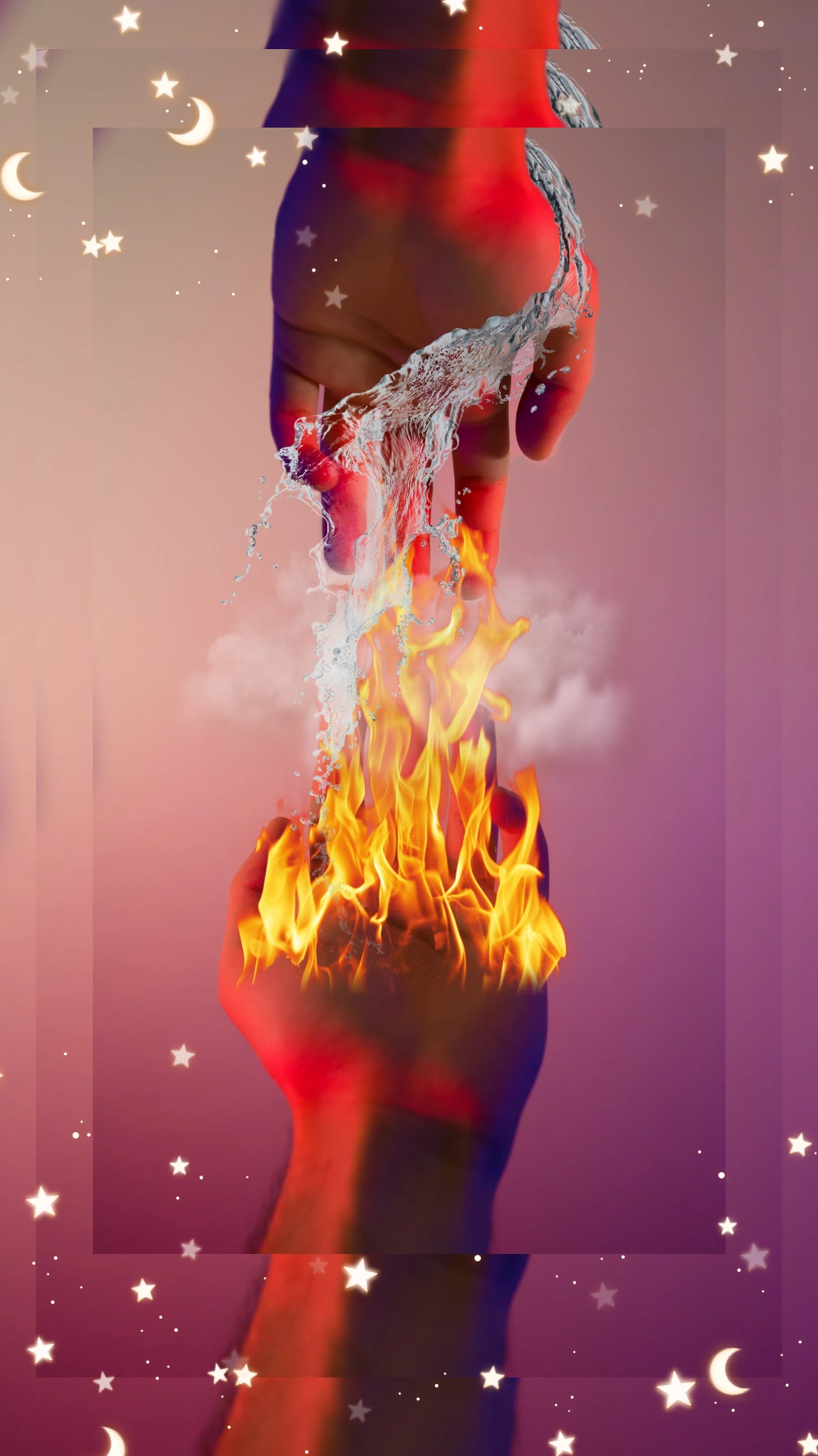 #opposites #fire/water