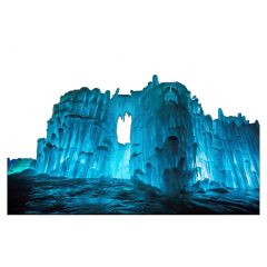 icecastle winter texts png overlays freetoedit