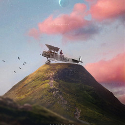 airplane hill clouds jeremiahmurrill stayinspired
